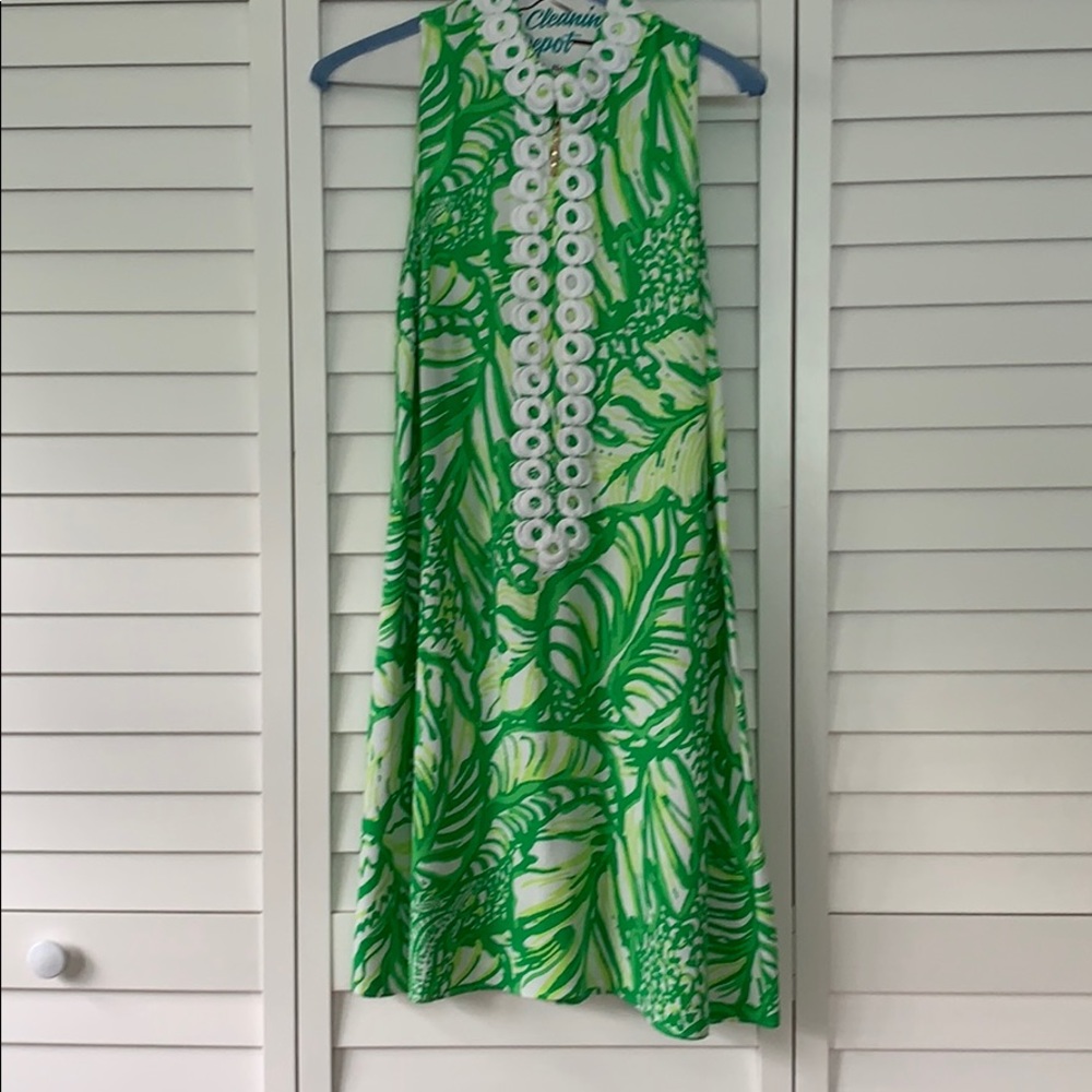 Lilly Pulitzer green dress